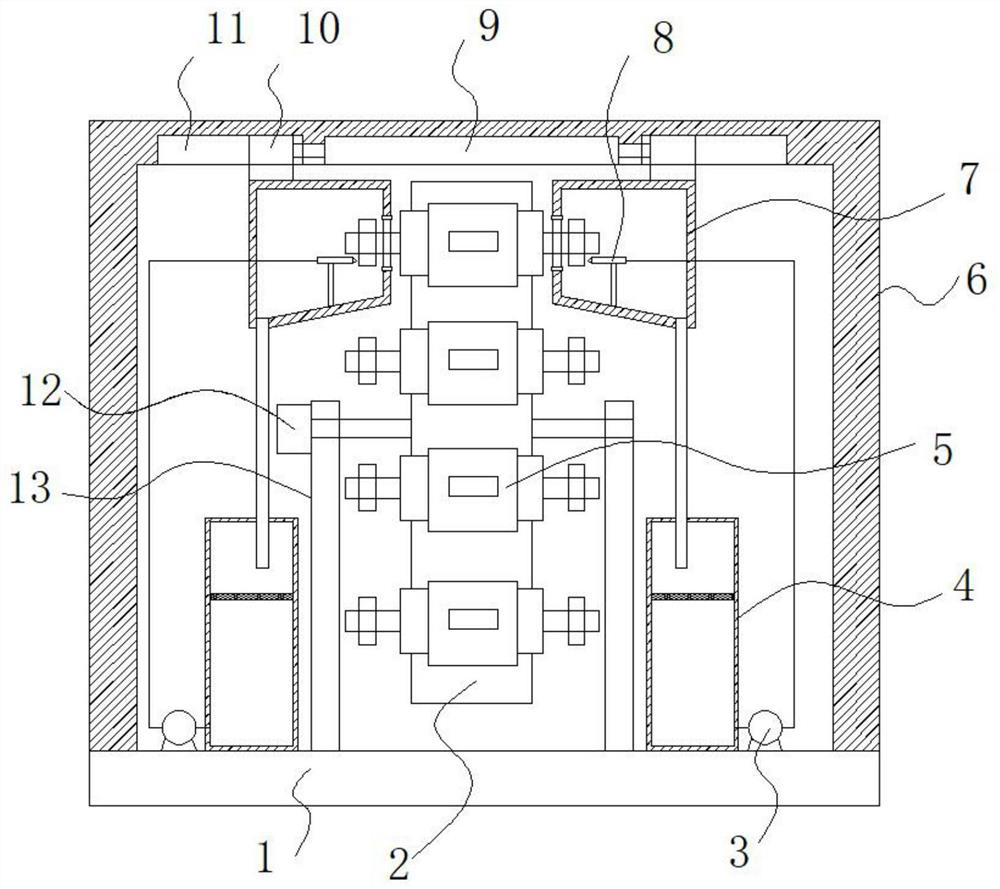 Motor automatic oiling equipment