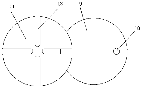 Assembling device for castings