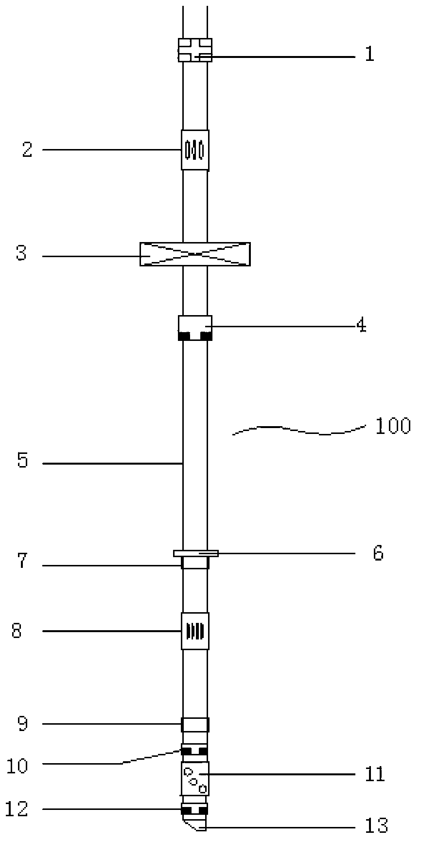 Fracture and sand prevention integrated completion pipe string and application method thereof