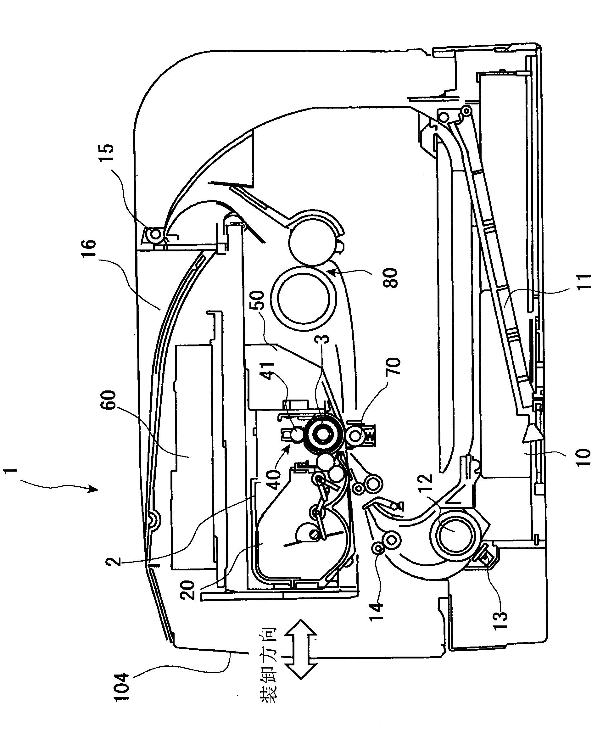 Power supply circuit, image forming device, power panel and processing unit