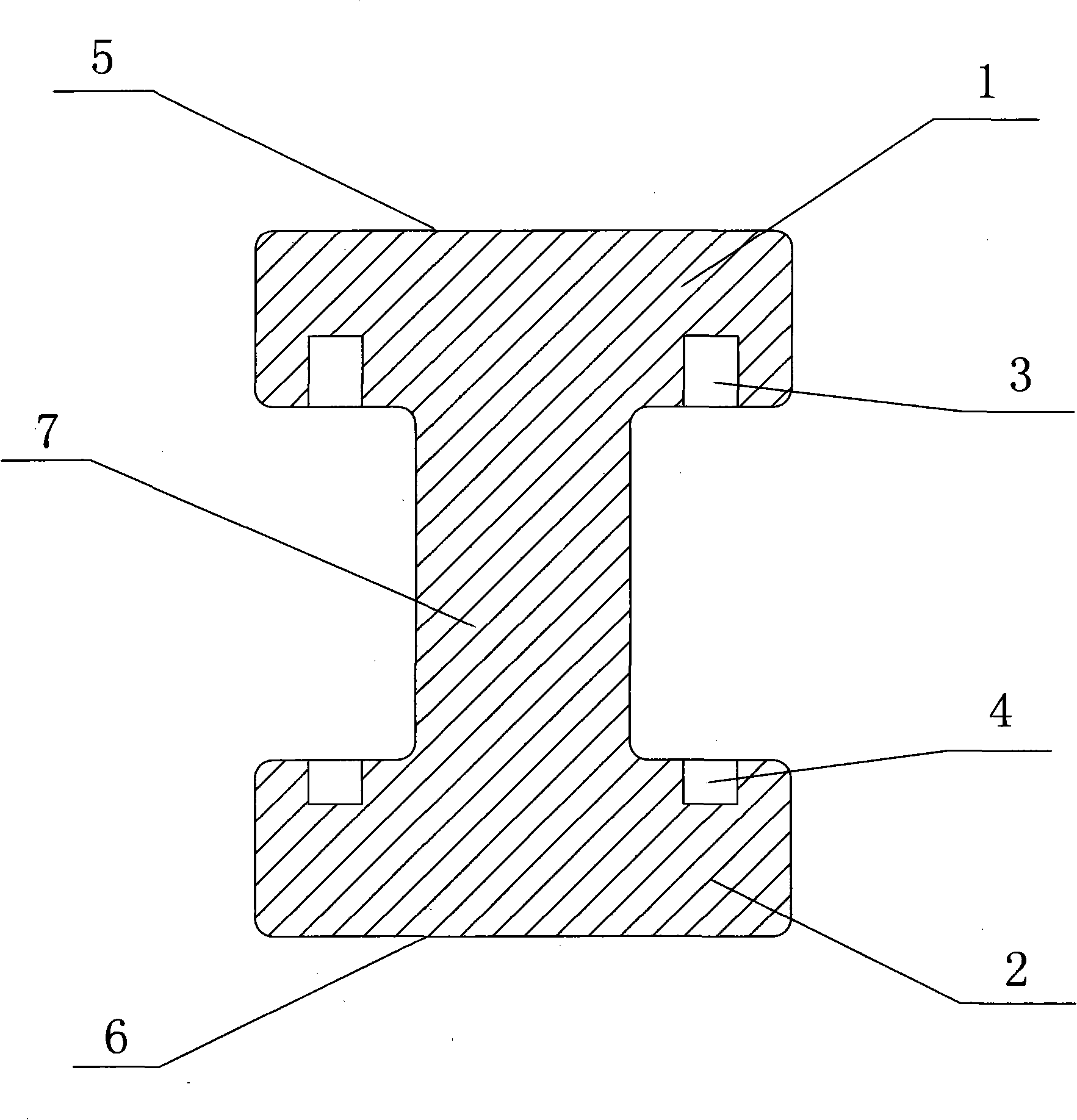 Ceramic suspending board for internal barrel of preheater cyclone barrel and connection method thereof
