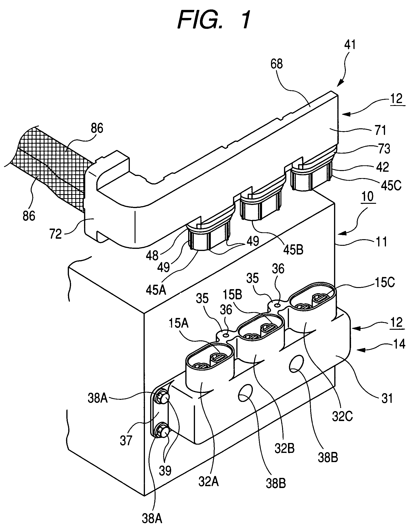 Connector for inverter