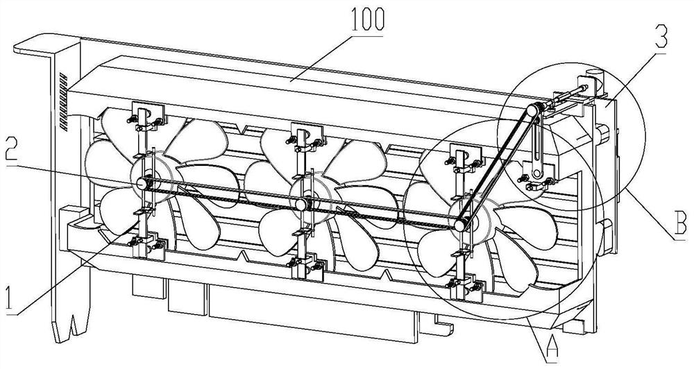 Externally-hung type heat dissipation system for graphics card