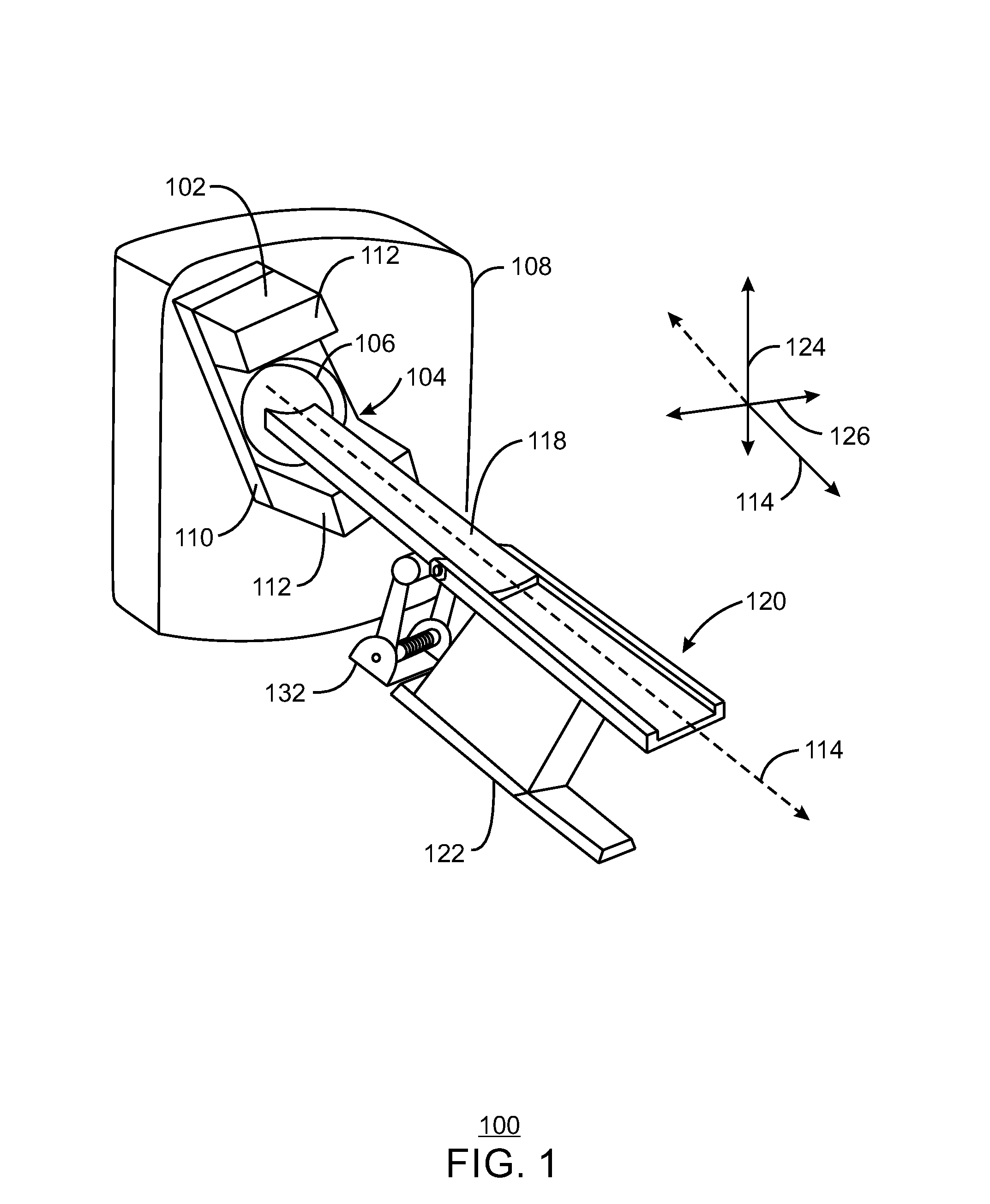 Reducing Vibration of a Cantilevered Patient Support Surface