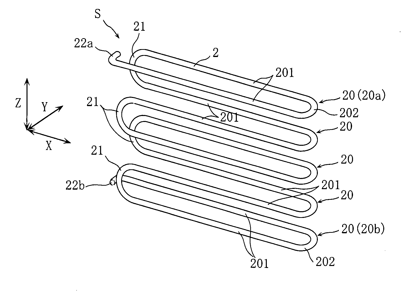 Tube spacer, method of manufacturing the same, and heat exchanger