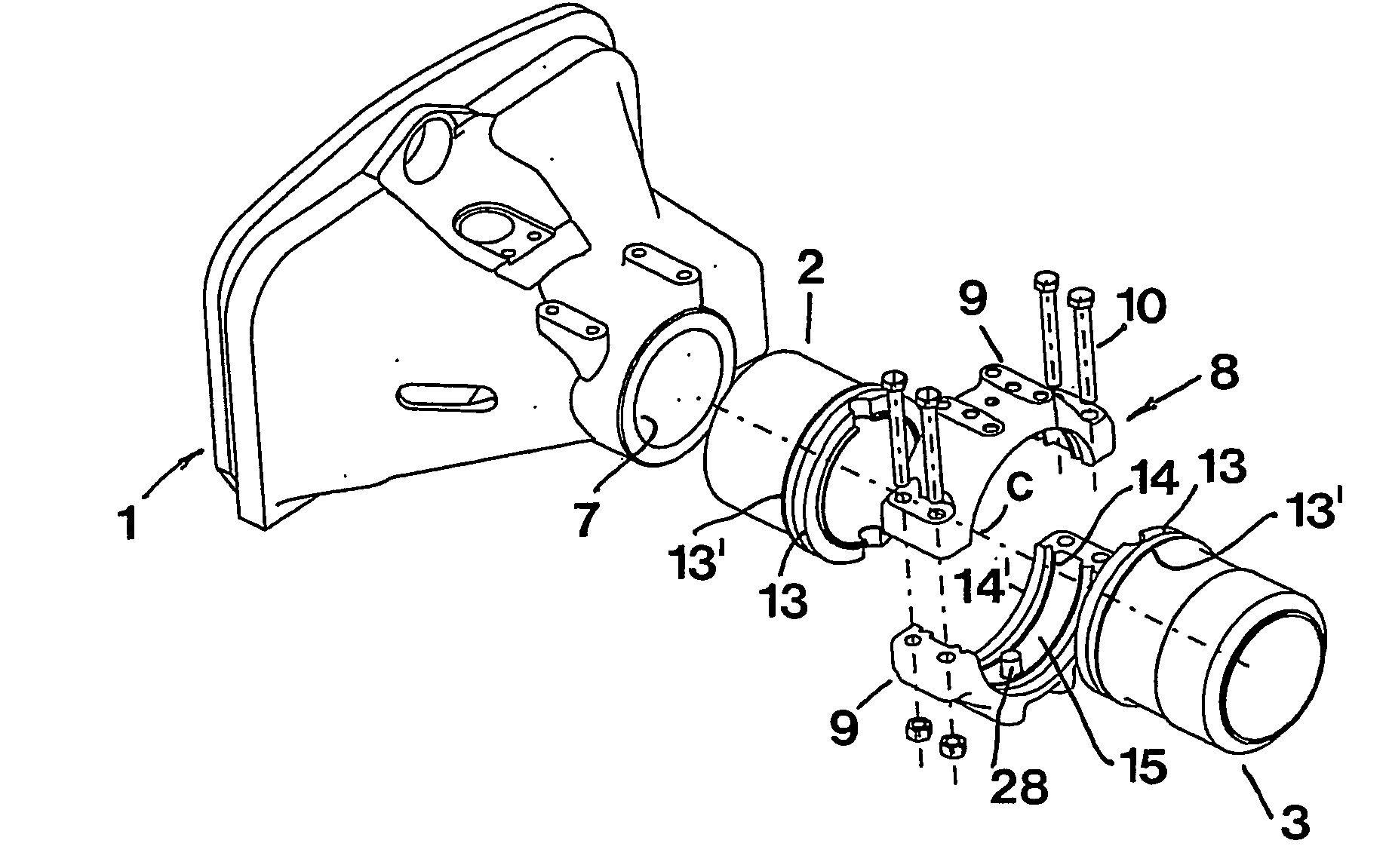 Muff coupling for vehicle couplers