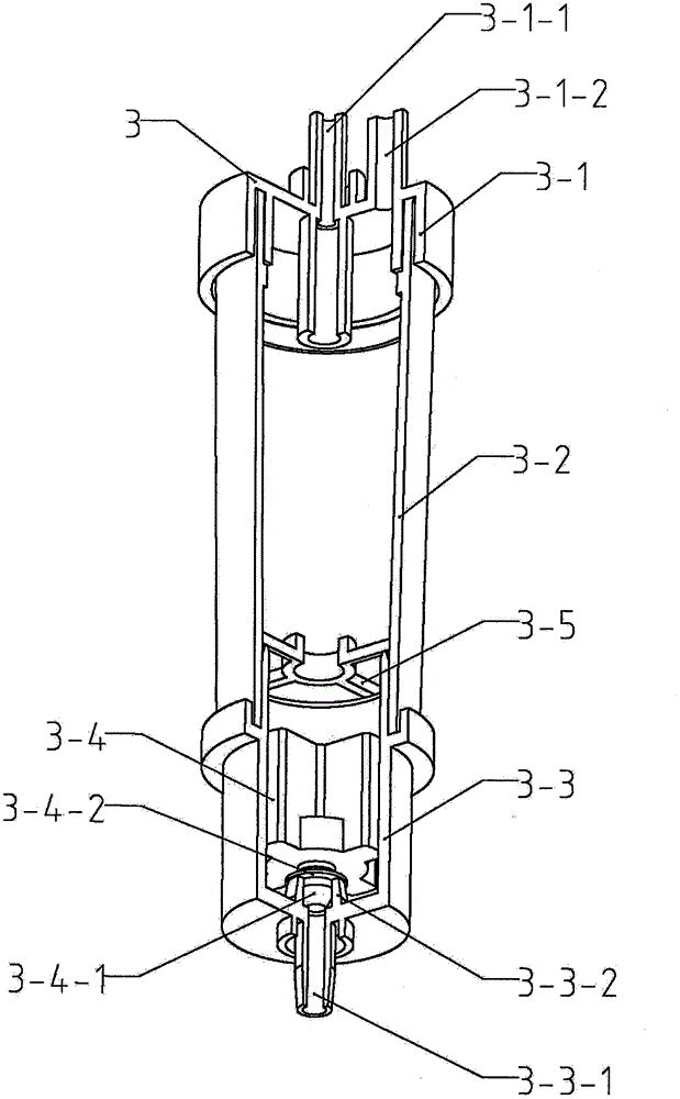 Disposable self-sealed automatic liquid-stopping transfusion device
