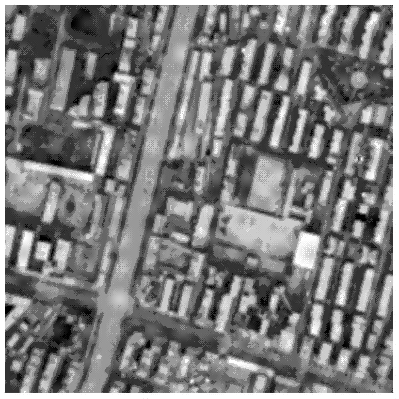 Denoising Method and System Constrained by Spectrum Characteristics of Remote Sensing Images of Ground Building Groups