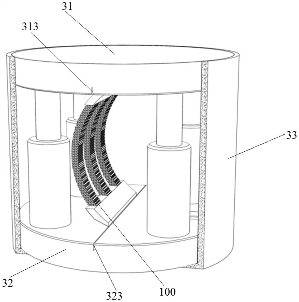 Biomechanical loading device based on hard material