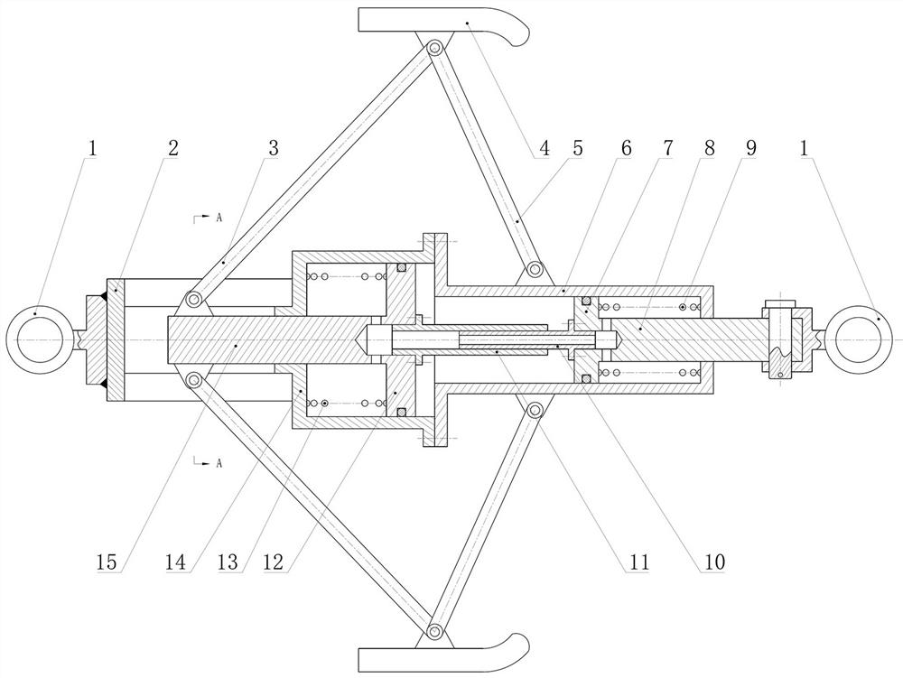 A Series Oil Cylinder Type Acceleration Controller