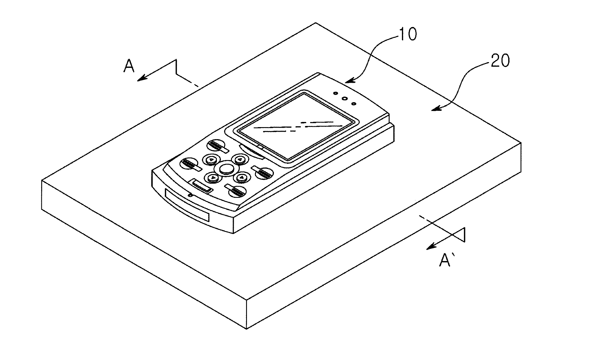 Contactless power transmission device and electronic device having the same