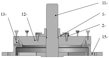 Simple internal bracing clamp for friction-stir welding circumferential weld