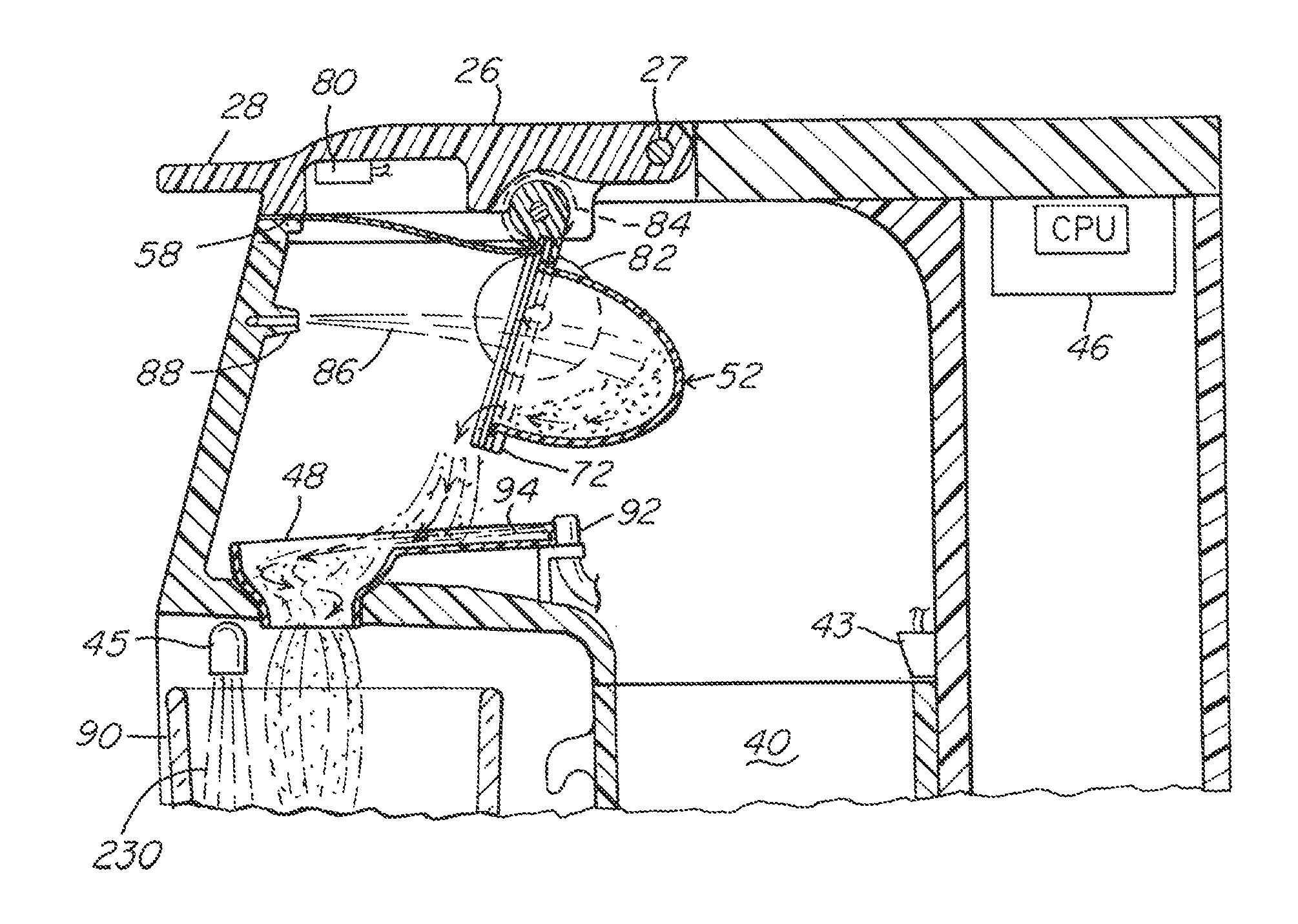 Capsule based system for preparing and dispensing a beverage