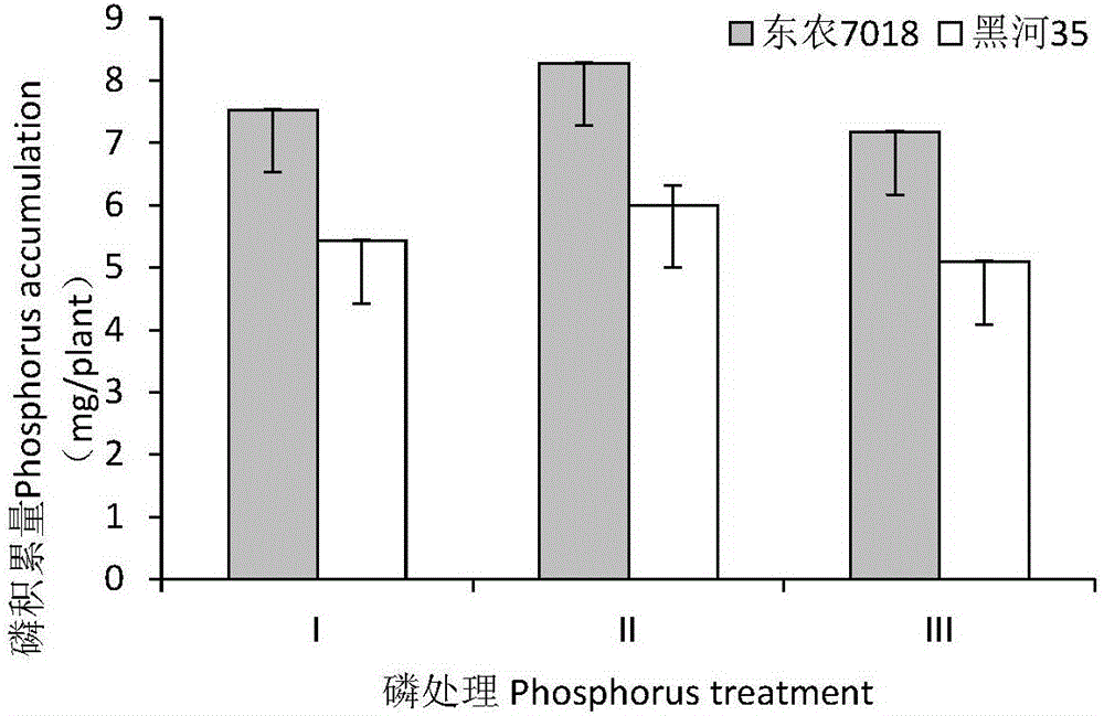 Mixture for improving soybeans' availability of phosphorus sources and application thereof