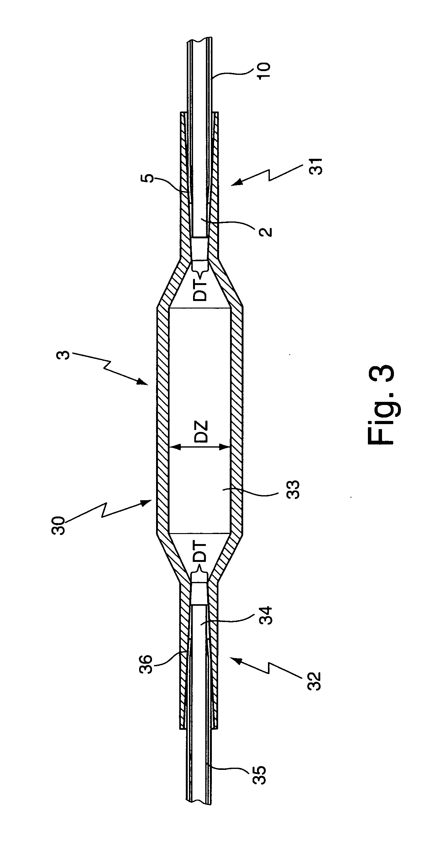 Method and device for measuring a sample in an NMR spectrometer using a coupling configuration with a press fit cell having a capillary envelope fastener