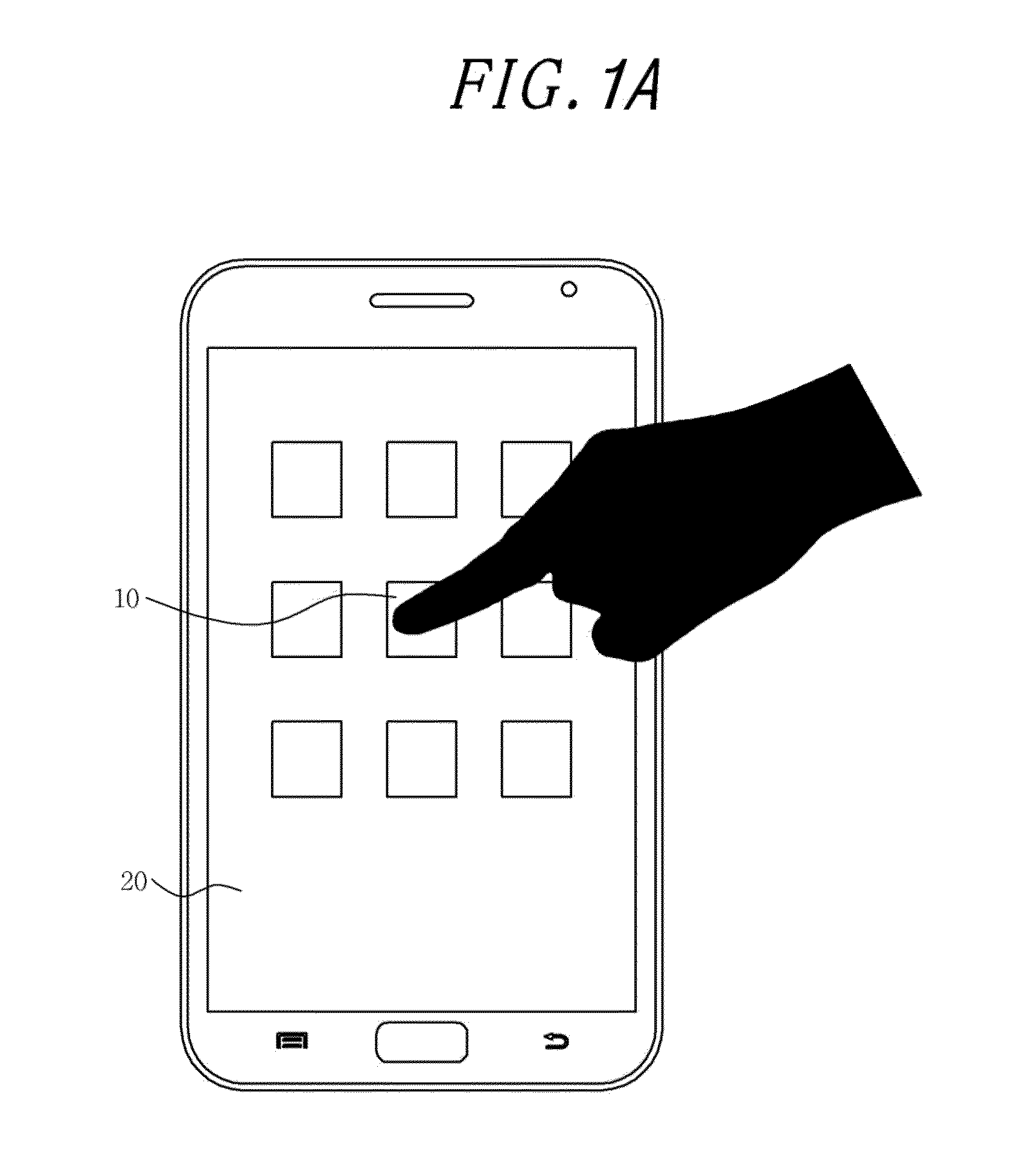 Method and system for activating different interactive functions using different types of finger contacts