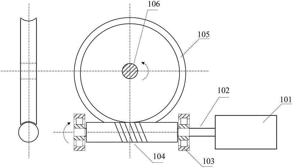 A scanning detection device for mud pump air bag based on magnetic memory effect