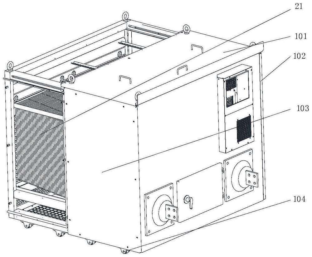 Distributed power flow controller power unit