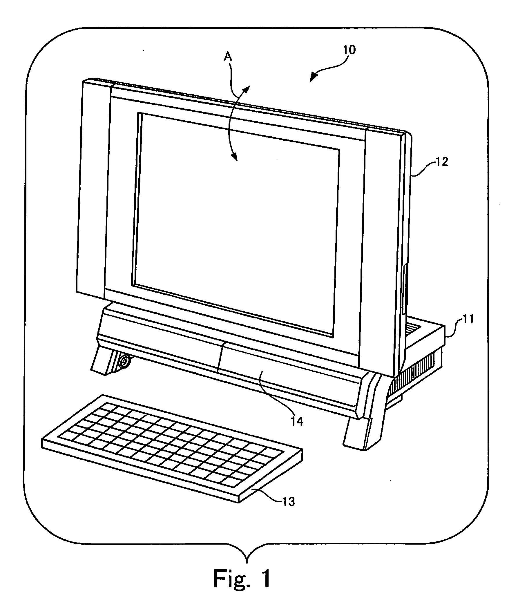 Casing structure and electronic device