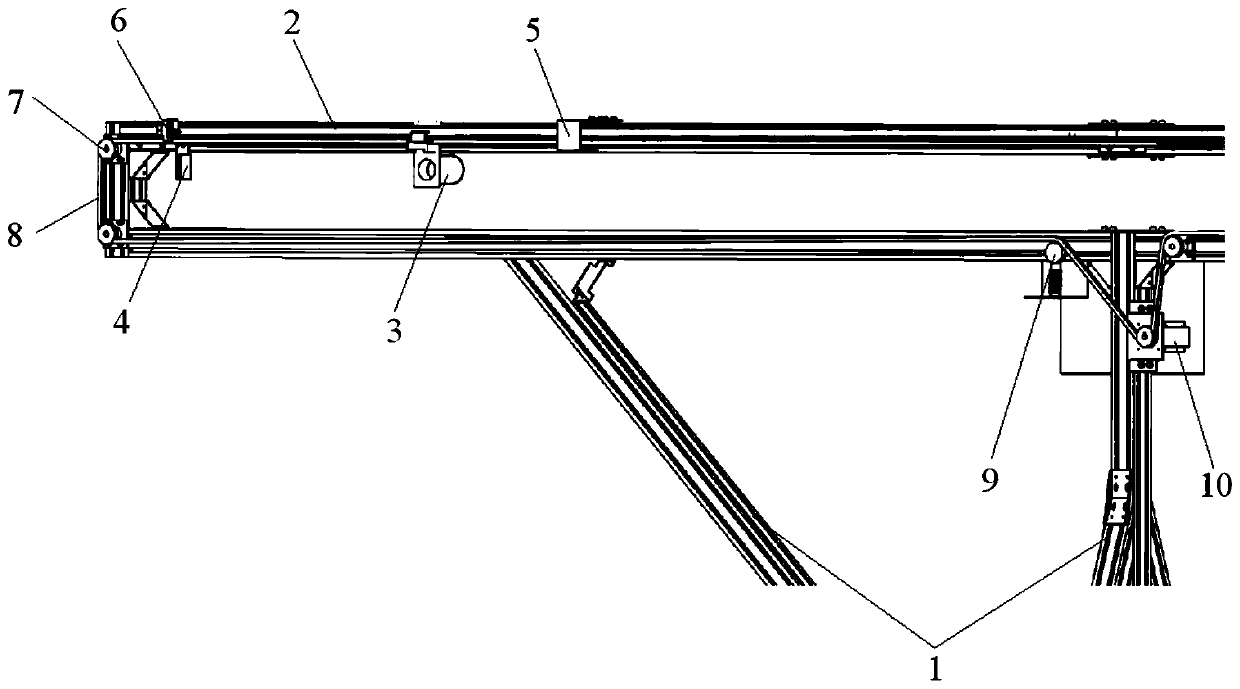 A target simulation device for assisting exercise control of airborne optoelectronic pods