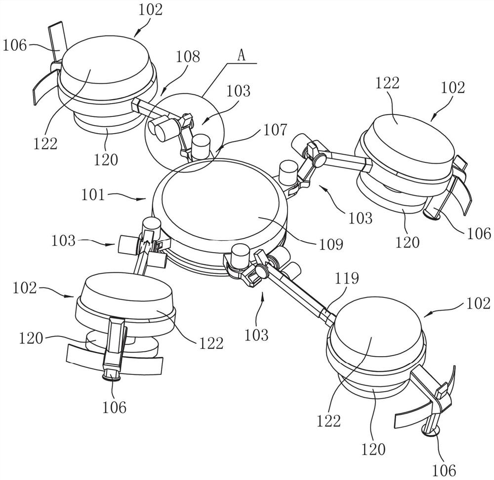 Celestial body landing mechanism