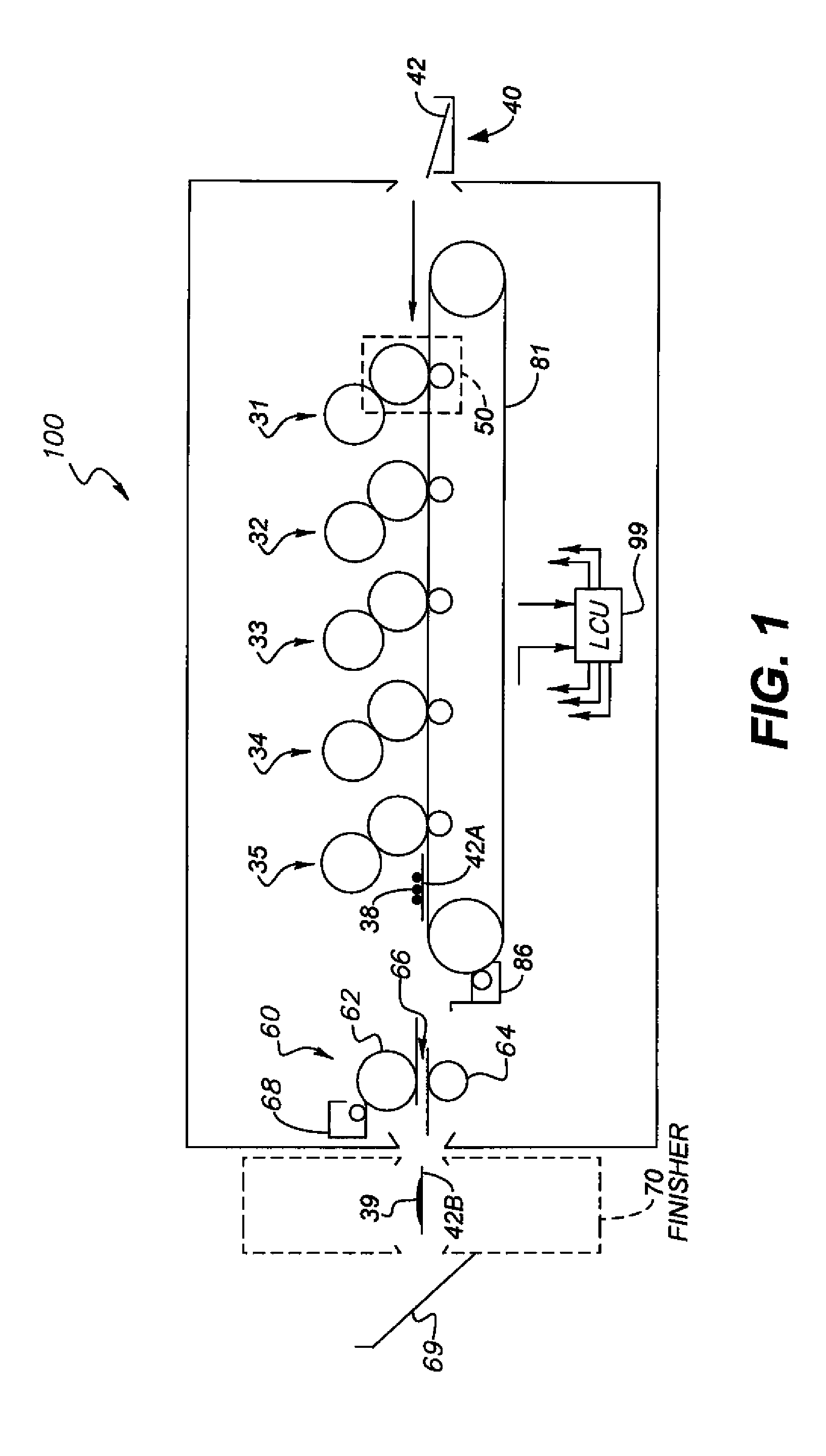 Electrophotographic printer with dust seal