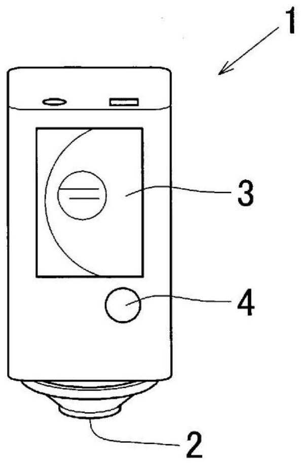 Color measuring device