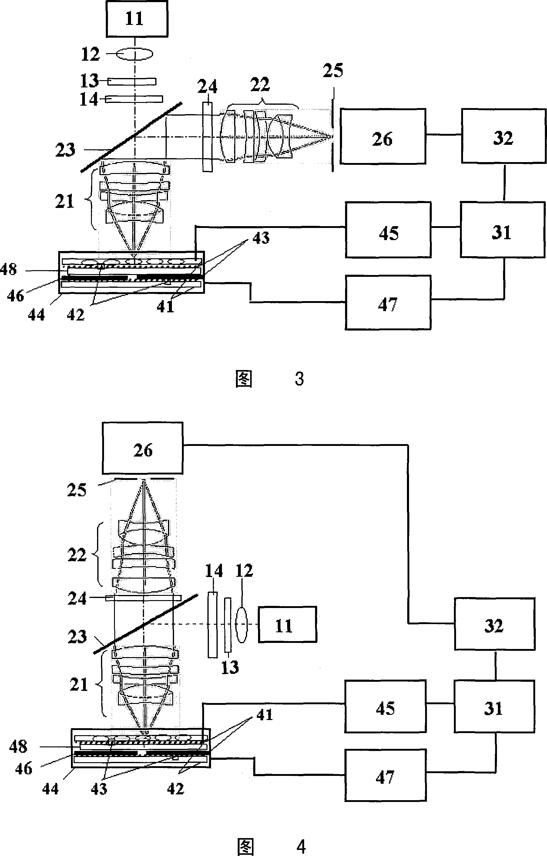 Micro-nano system fluid chip detection system and detection method