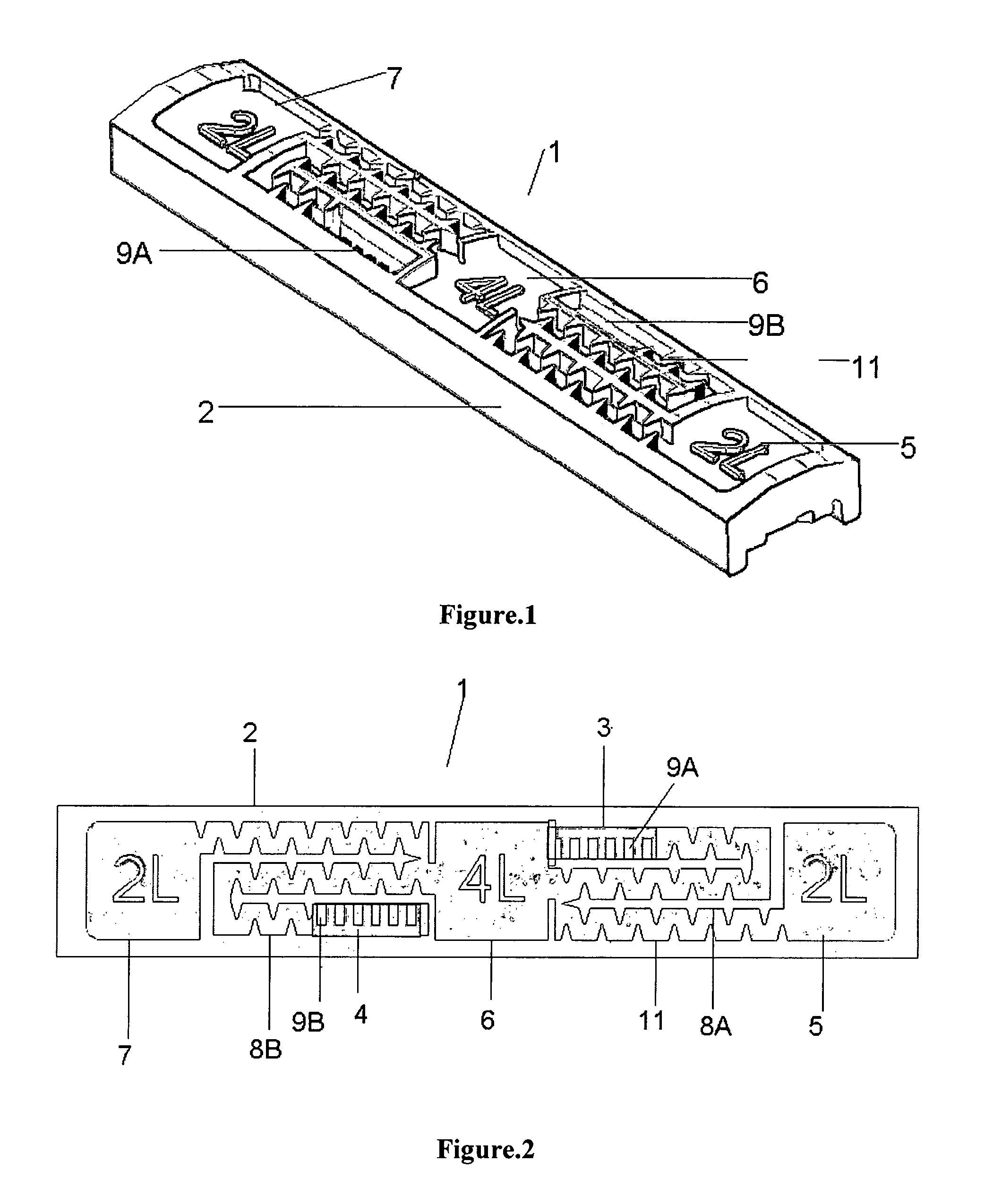 Non pressure compensated drip irrigation emitter with multiflow facility