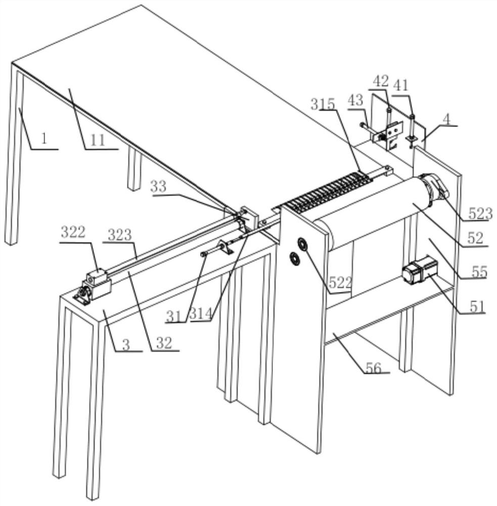 Yarn embedded type multilayer non-woven fabric structure and manufacturing equipment thereof