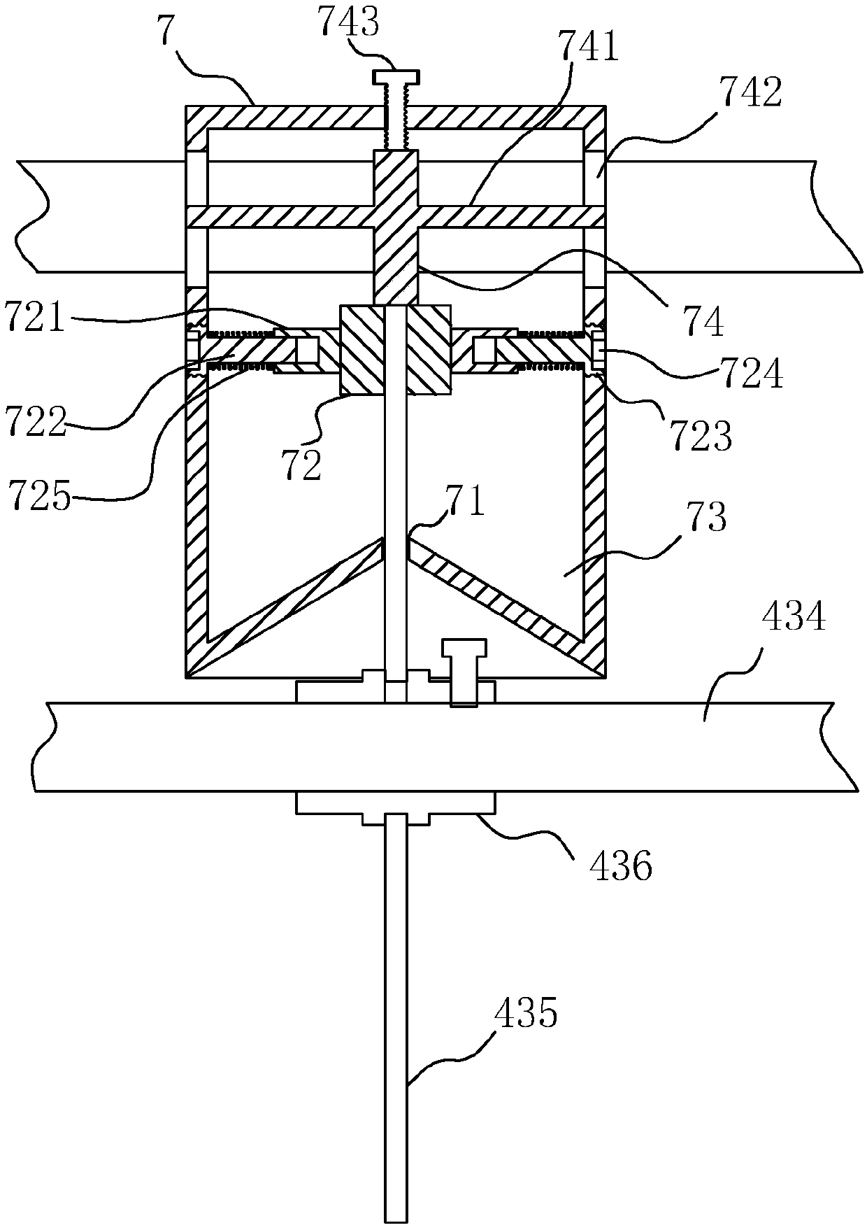 Bread production line and cutting mechanism thereof