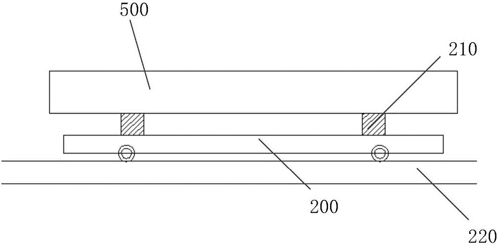 Installation device and method for corrugated steel web