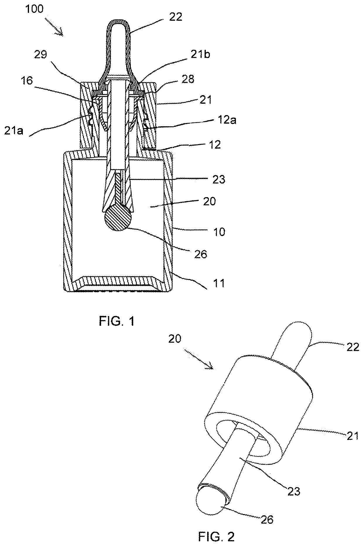 Cosmetic applicator with heat transfer component