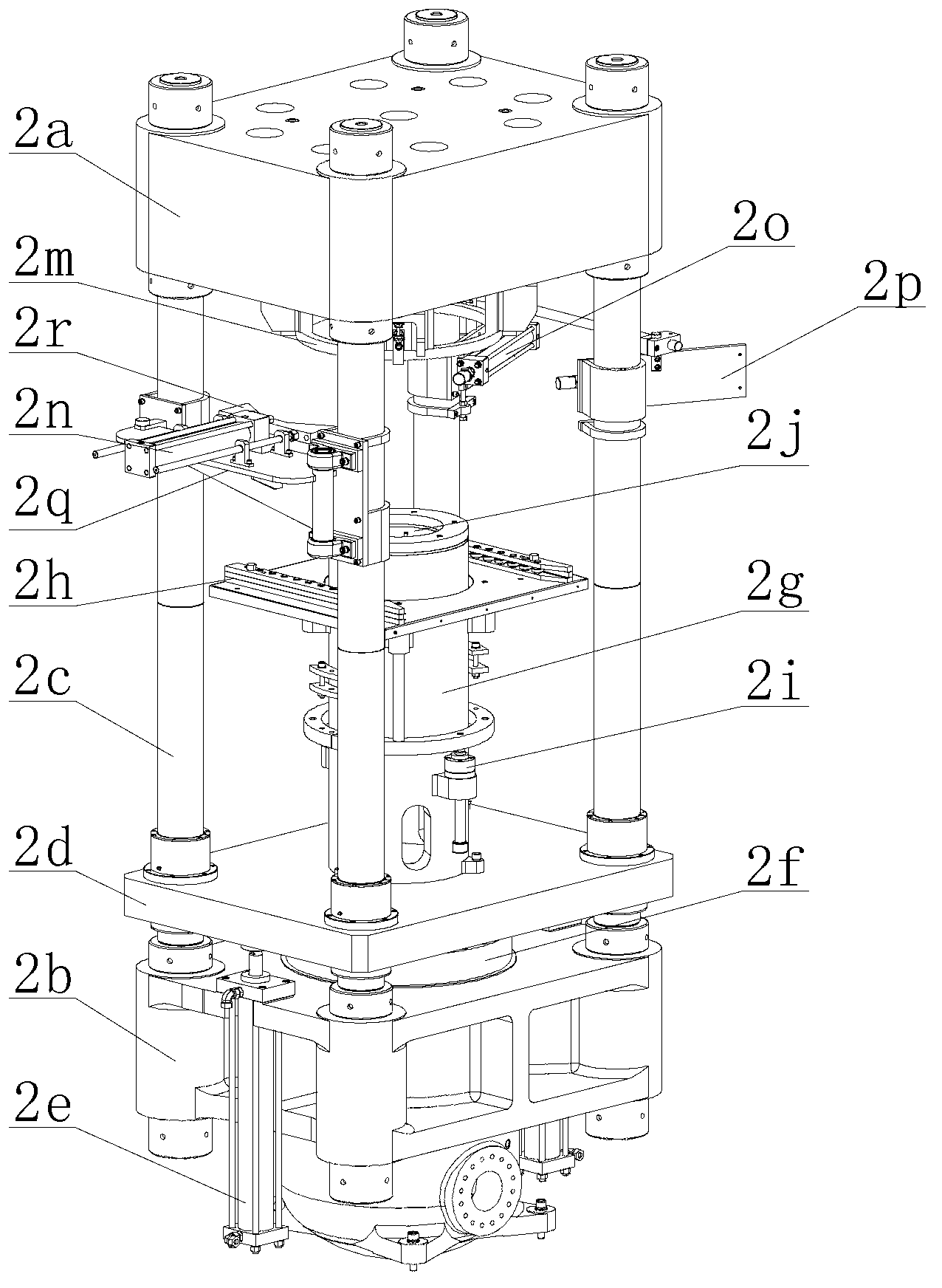 Full-automatic grinding wheel demoulding machine