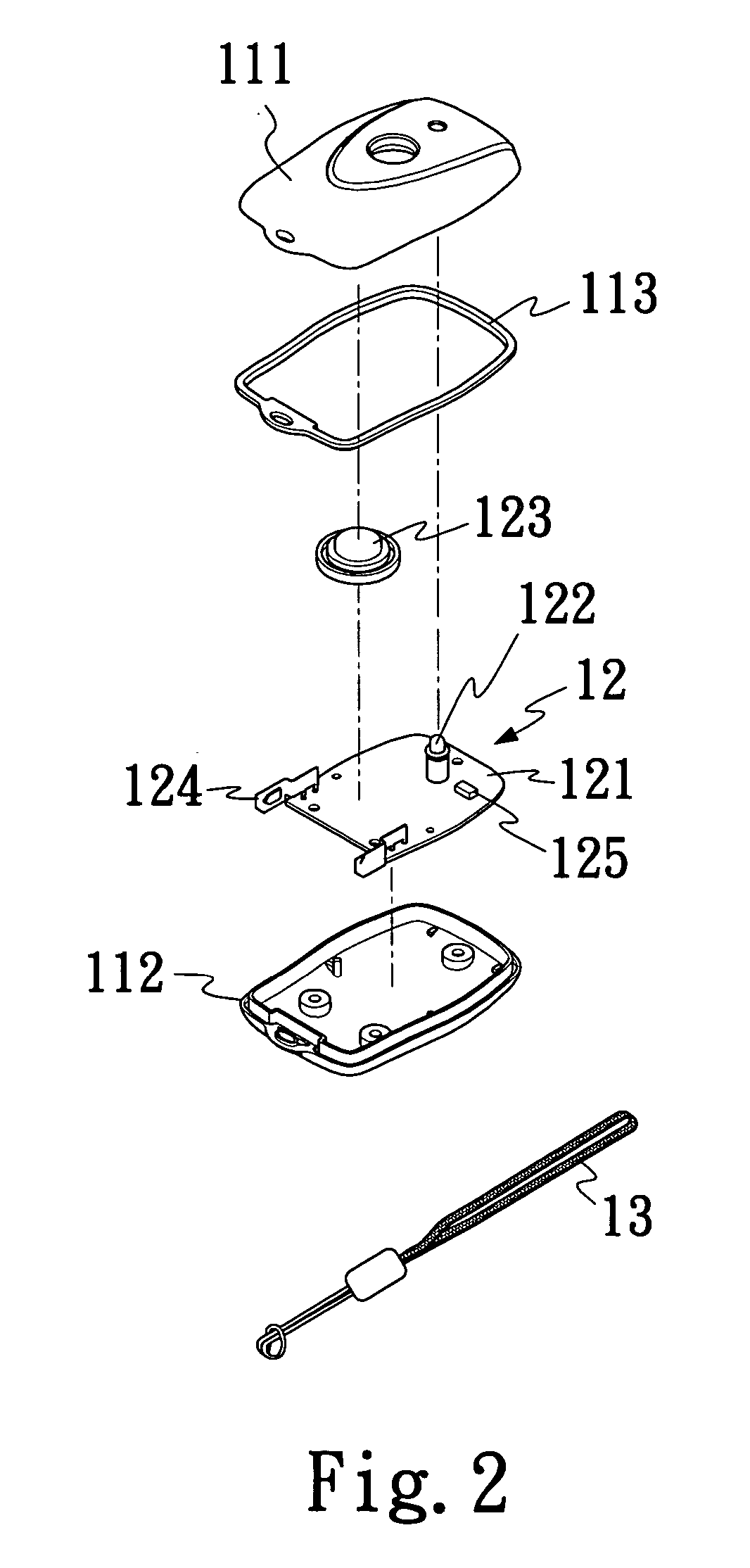 Portable radar alarm device having water and weather resistance