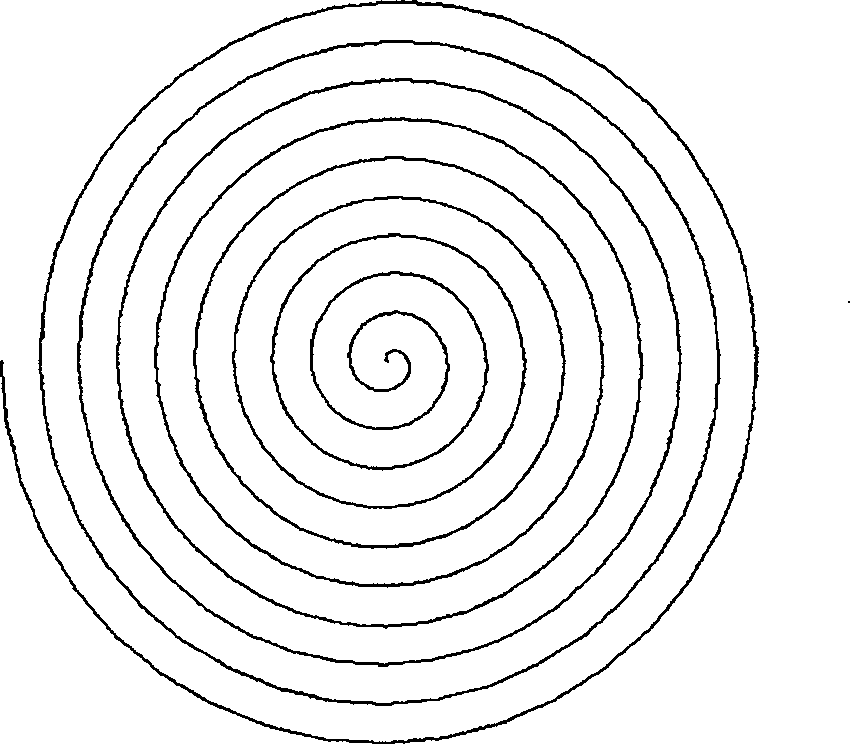 Diamond super precision lathe free curved surface processing path generation method