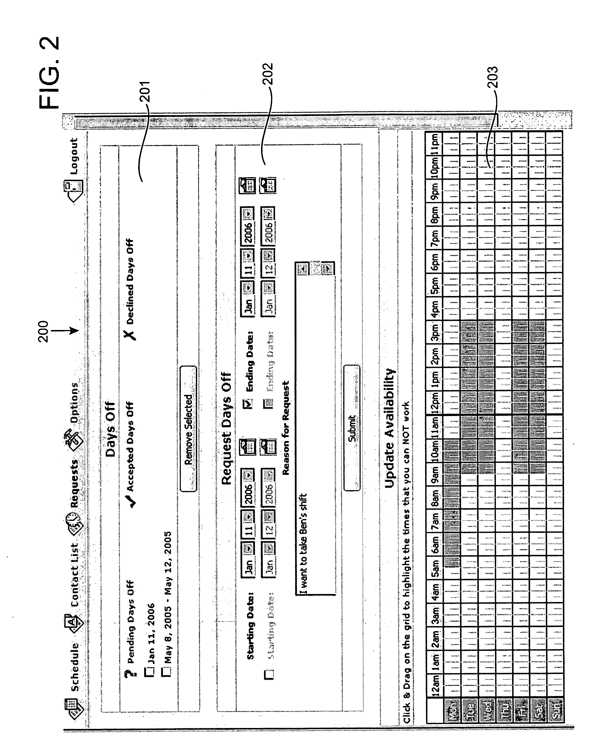 System and method for scheduling employee shifts