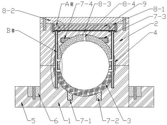 A wear-resistant bearing bush that is easy to locate and assemble