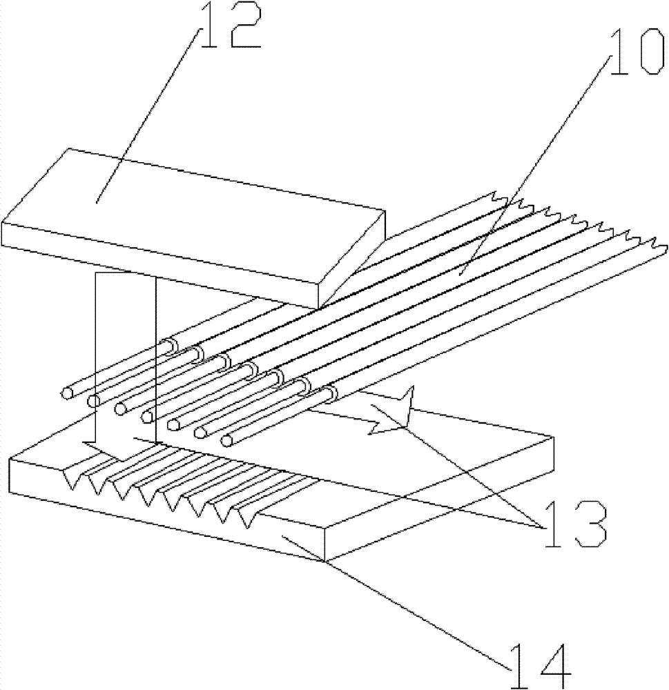 Novel multichannel fiber array and manufacturing method thereof