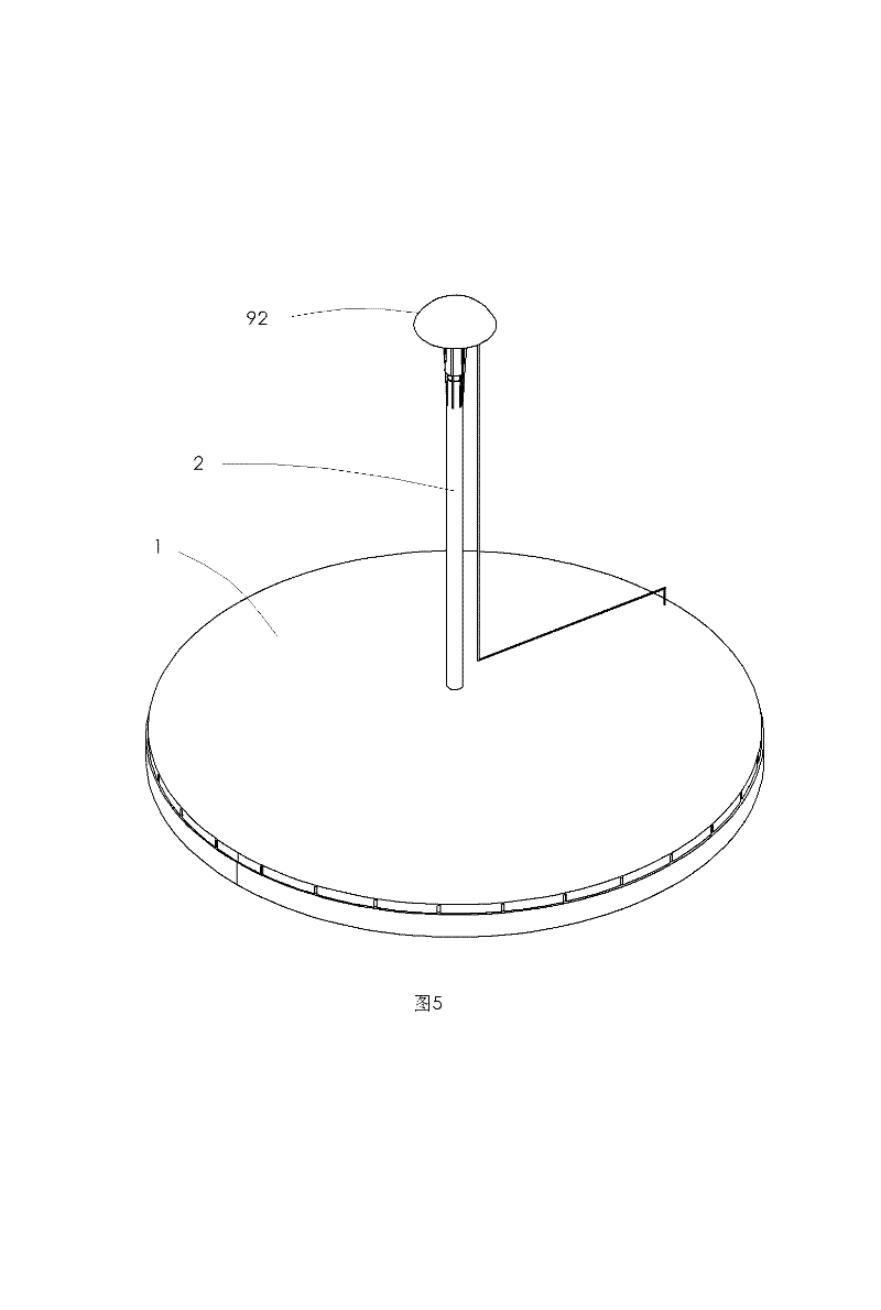 Device for atomizing seawater to make salt by utilizing natural resources and collecting distilled water