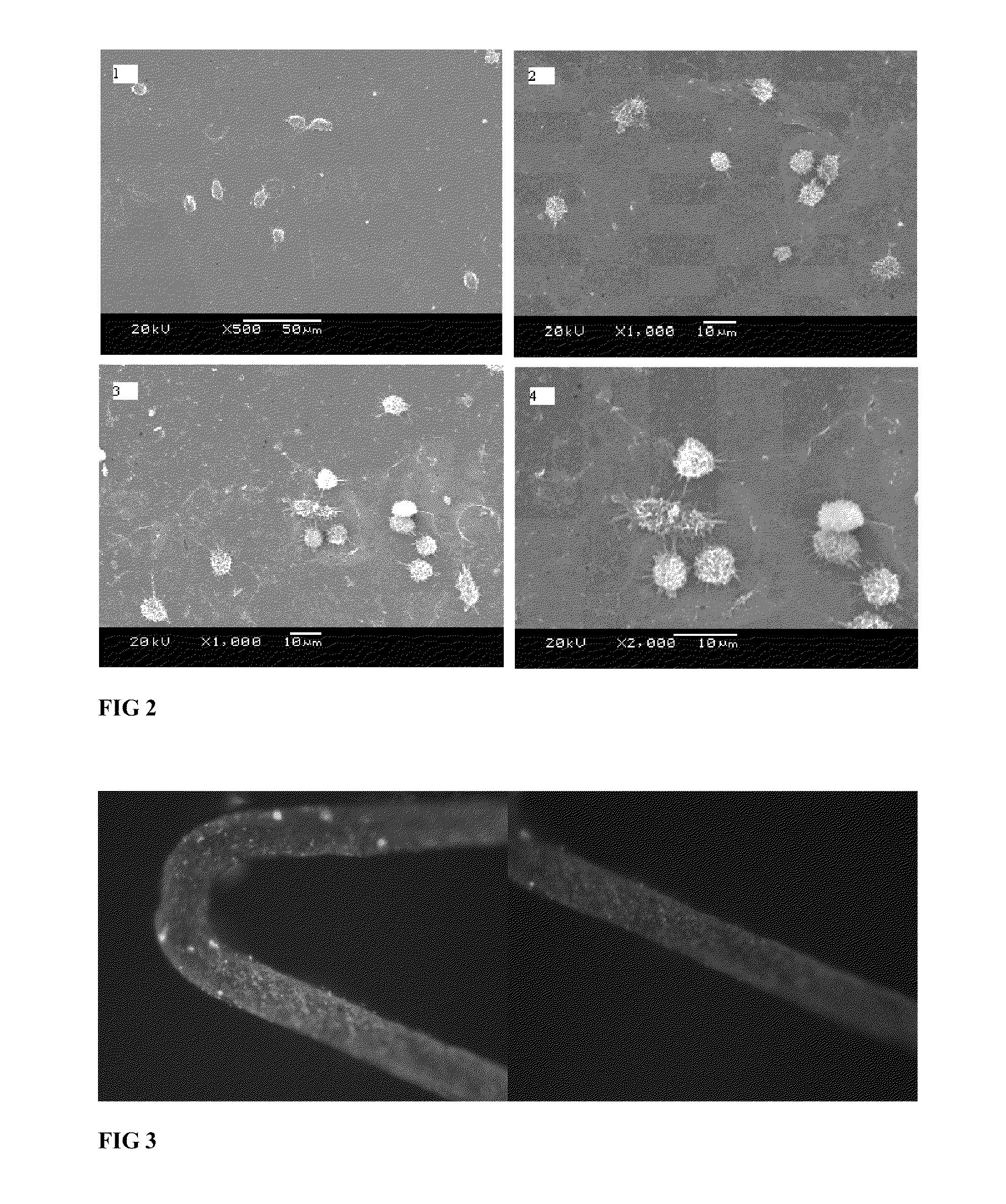 Blood vessel stent of amidoglucosan polysaccharide loaded with CD133 antibody and its preparation method