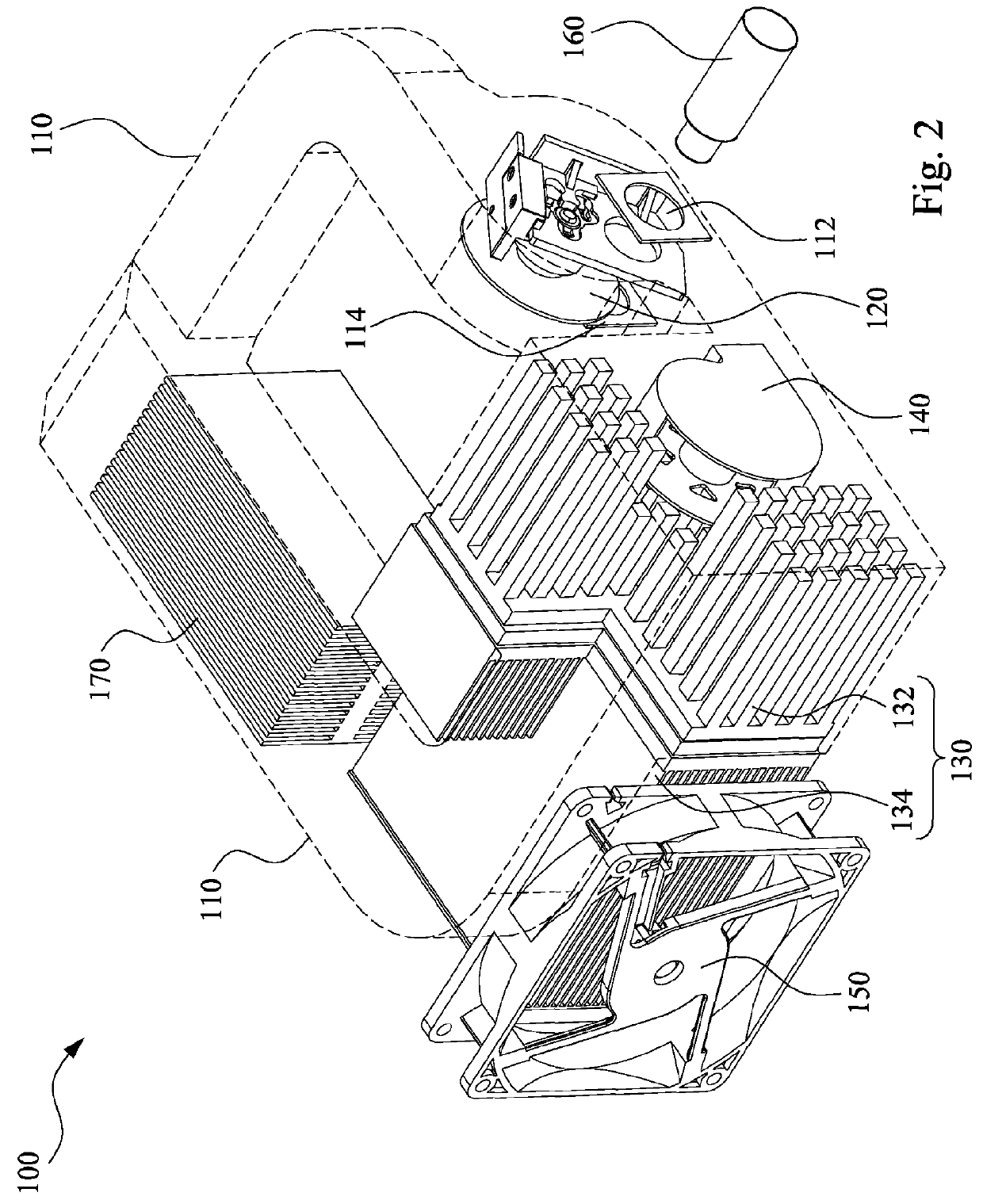 Optical device utilized in laser projector