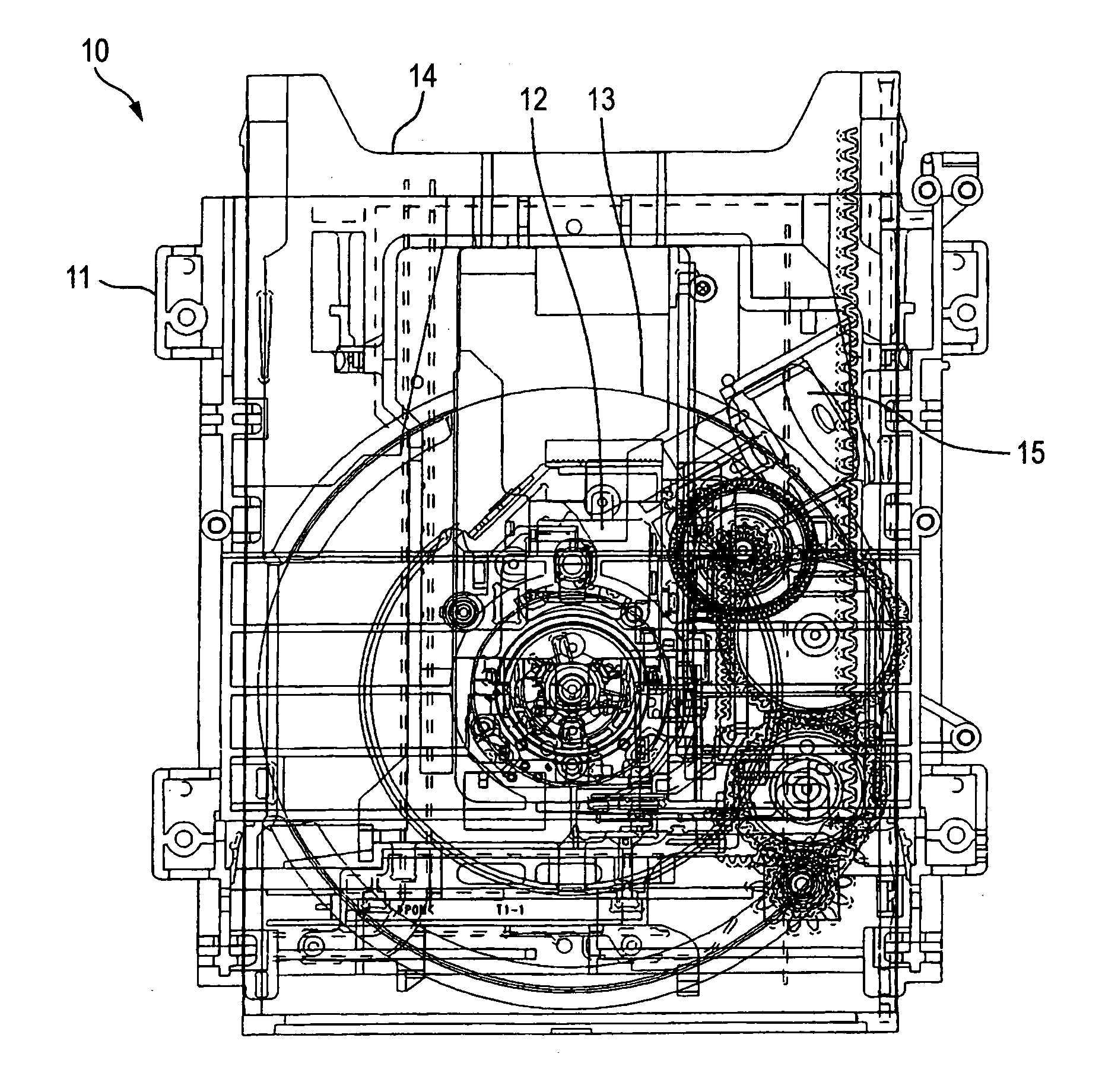 Disk drive device and optical disk appapatus equipped with the same