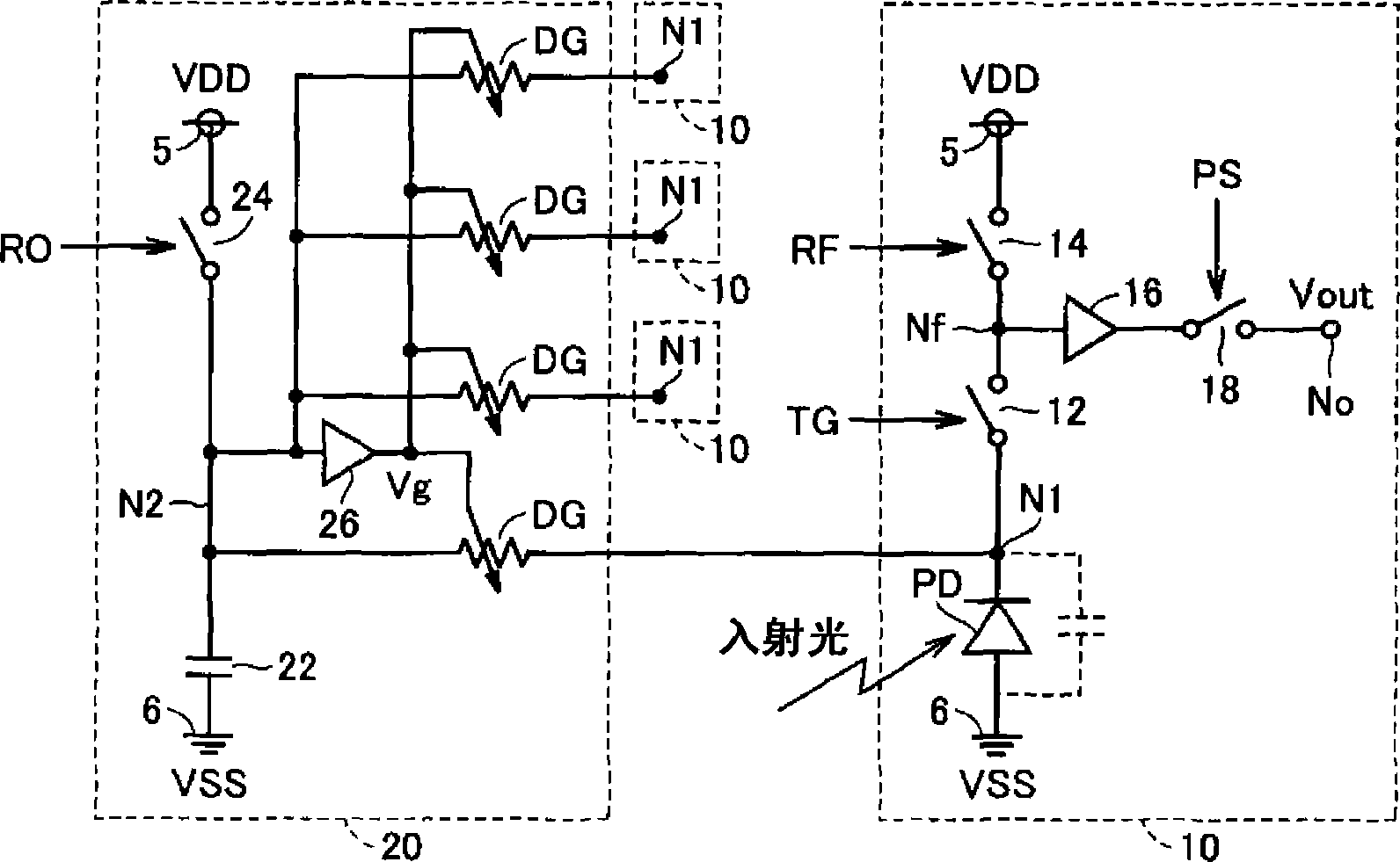 Semiconductor image sensing device