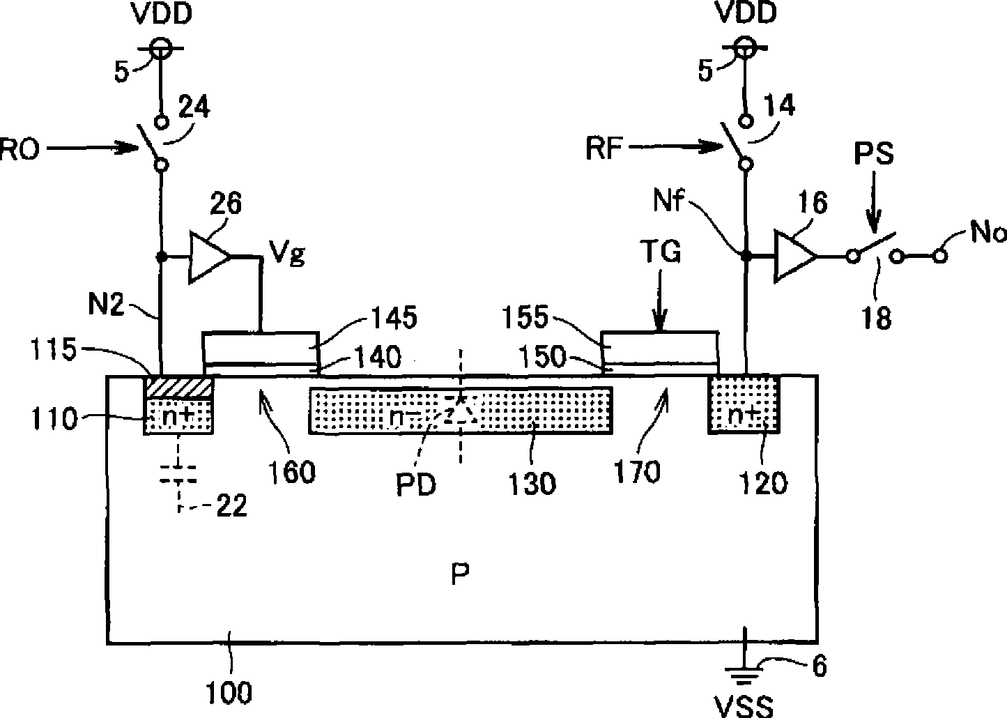 Semiconductor image sensing device