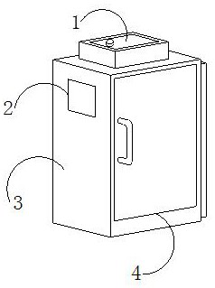 Artistic design sample anti-collision storage equipment