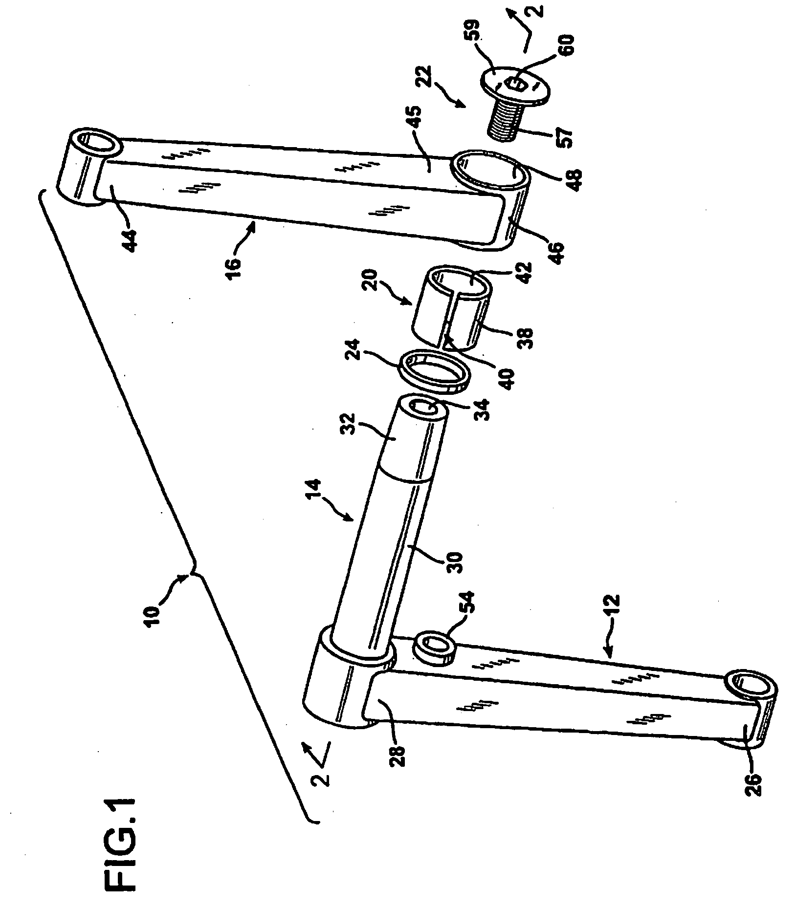 Bicycle crank assembly