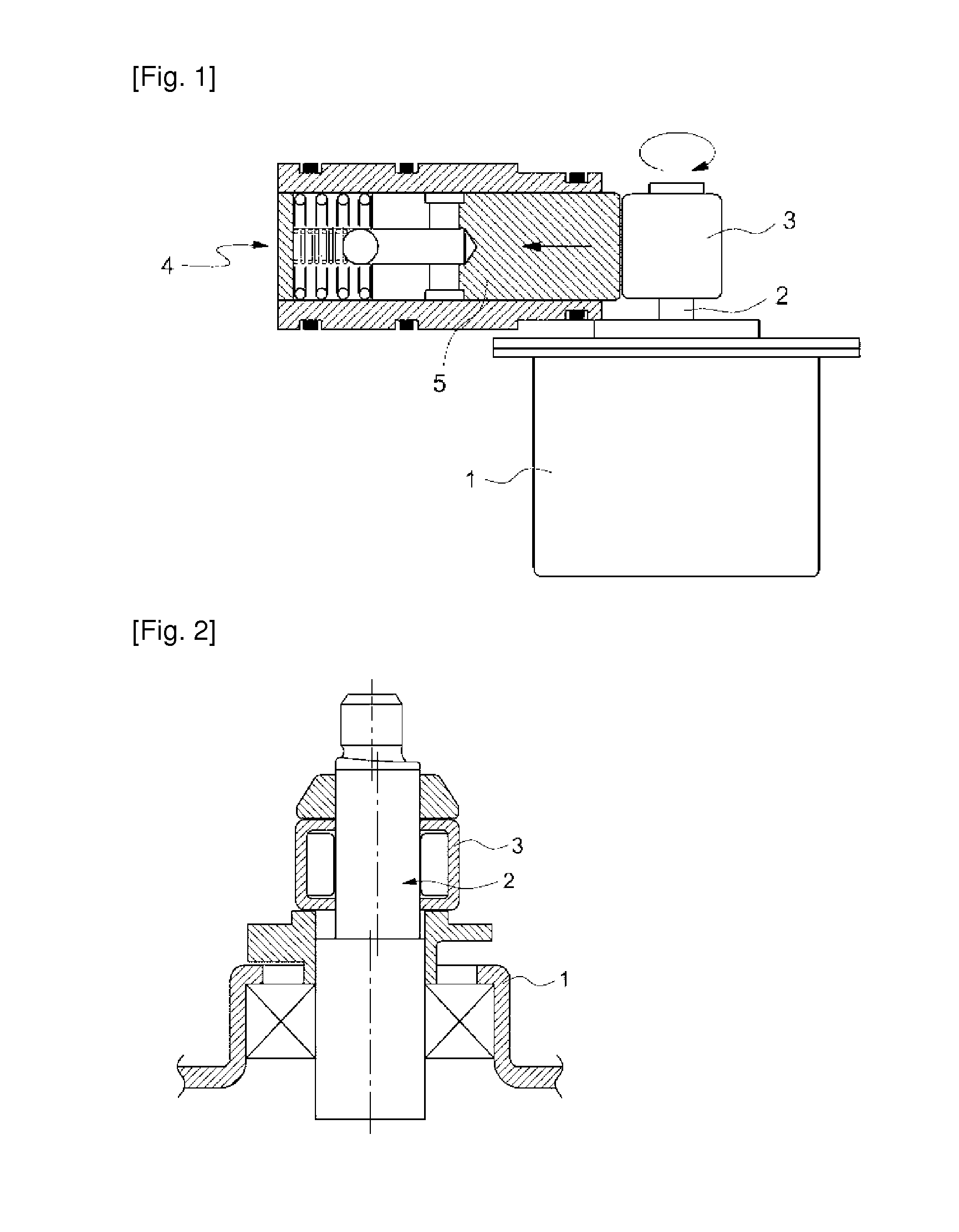 Abs motor for vehicles