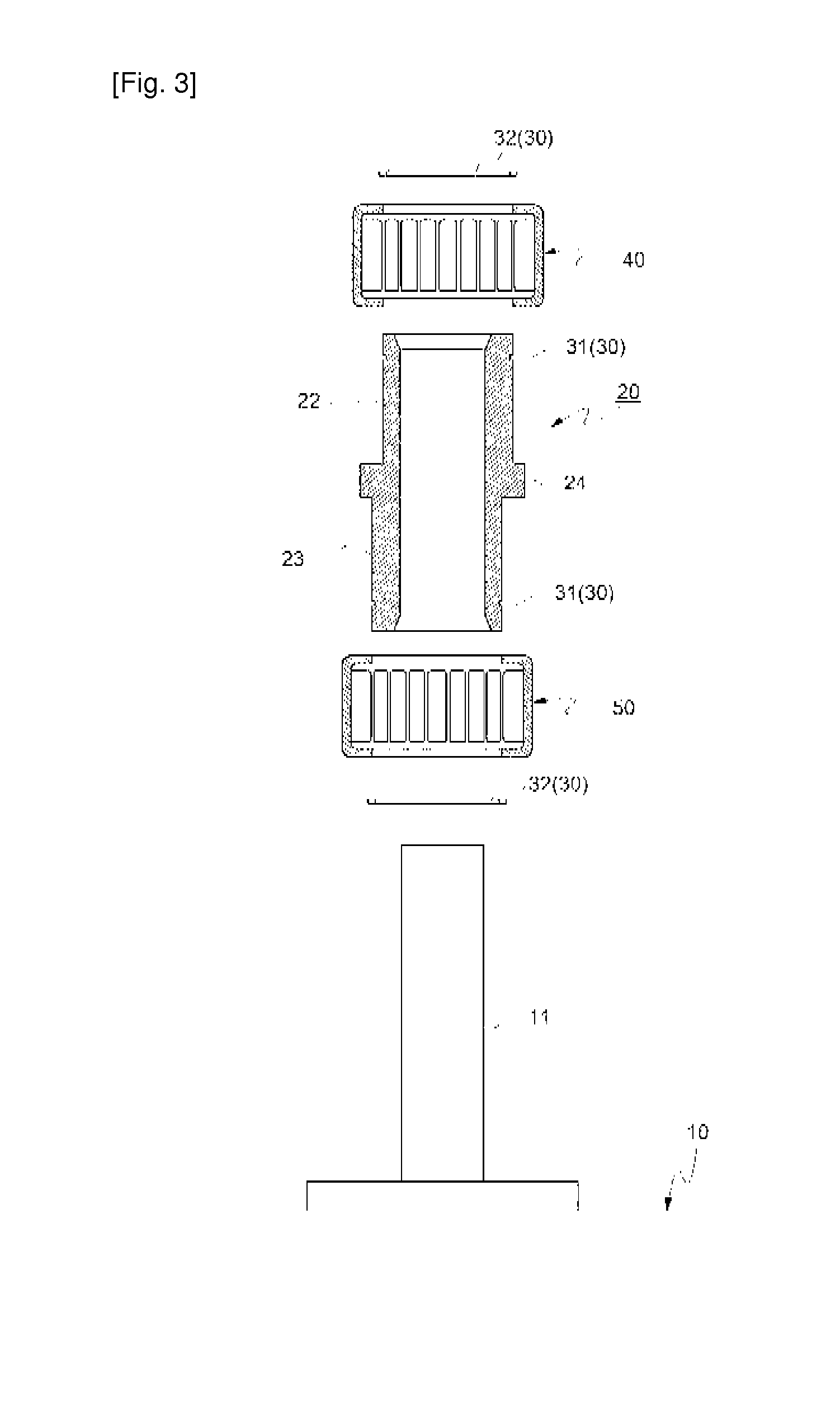 Abs motor for vehicles