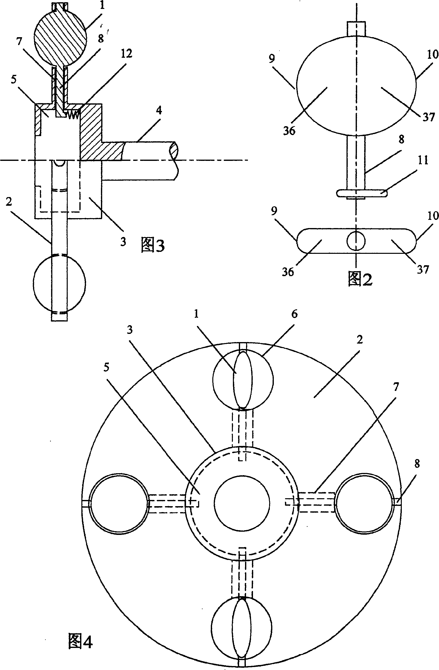 Rotary piston machine